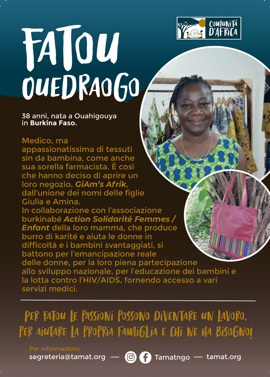 Comunità d'africa Fatou Ouedraogo