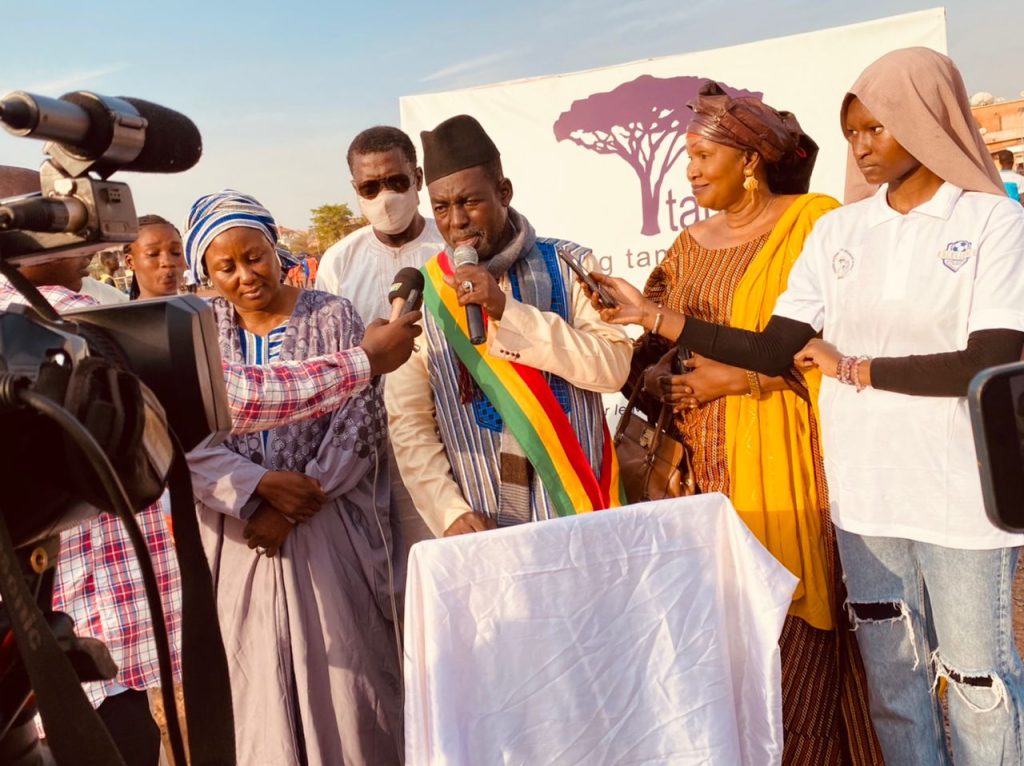 Cerimonia di lancio del progetto "Sene ni soro" e del Torneo Sportivo in Mali 5 Ospite cerimonia torneo