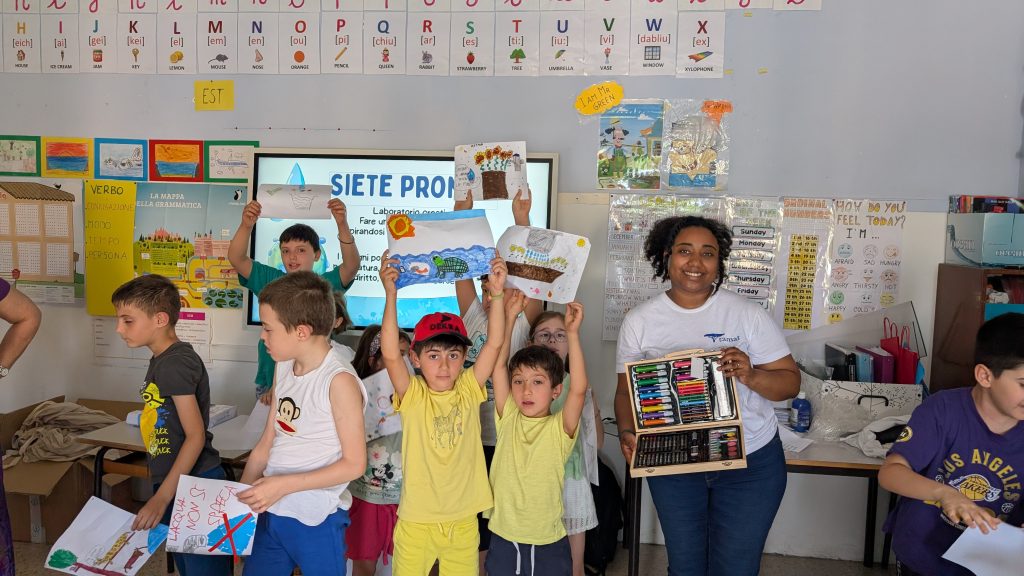 "Ogni goccia conta": un laboratorio per educare alla cittadinanza globale alla scuola Giovani Cena di Perugia 4 2025 06 12 1 LABORATORIO SCUOLA GIOVANNI CENA WATER CODE